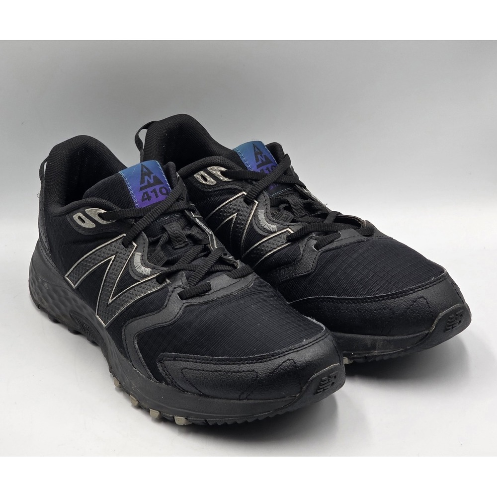 New Balance Fresh Foam 410v7 MT410MB7 Men's 10.5 D Black Trail Running Shoes